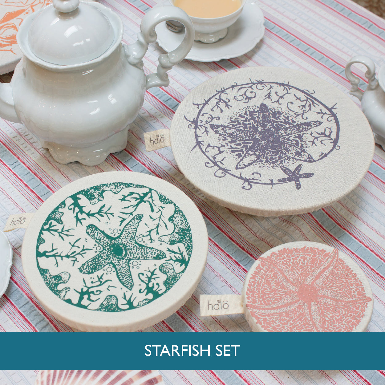 Jug Cover & Round Dish Cover XS/S - Set Of 3