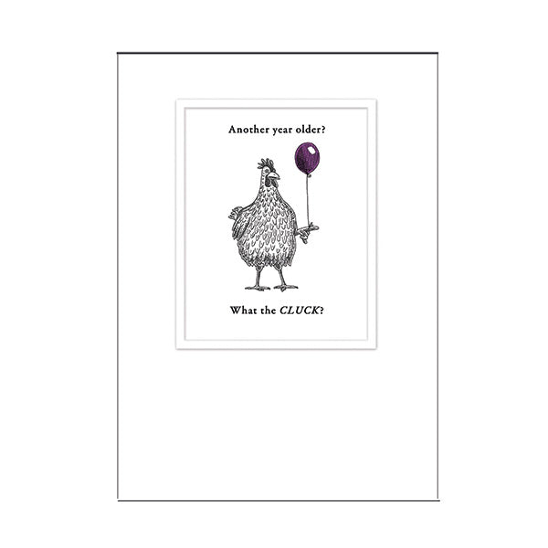 What The Cluck Card