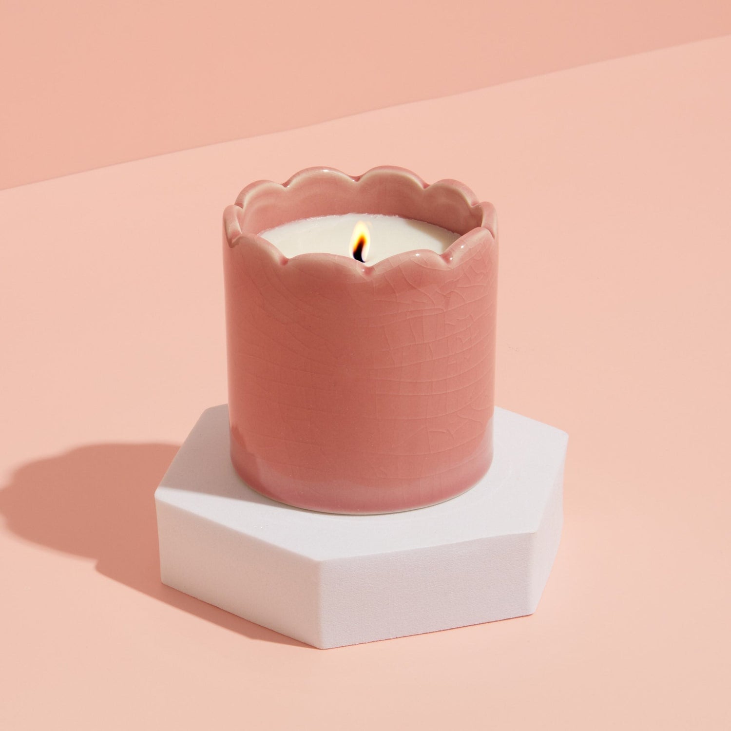 Kiln Pink Candle - Blackberry &amp; Cedarwood