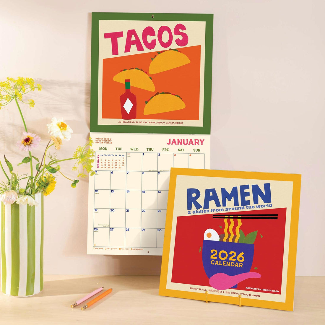 Calendar with &