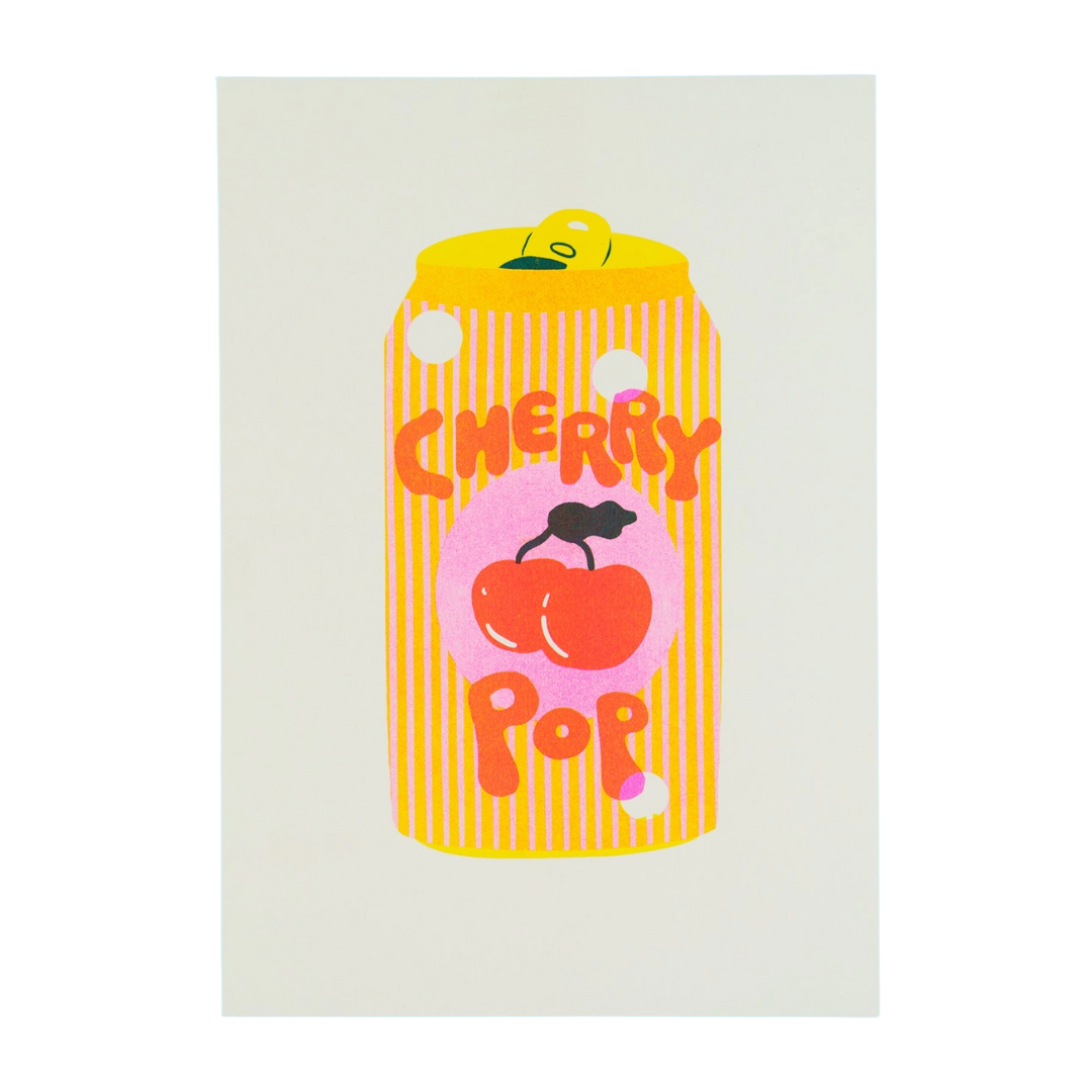 Cherry Pop A4 Print