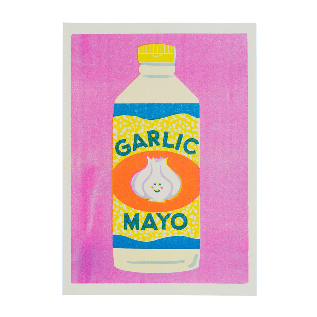 Garlic Mayo A4 Print