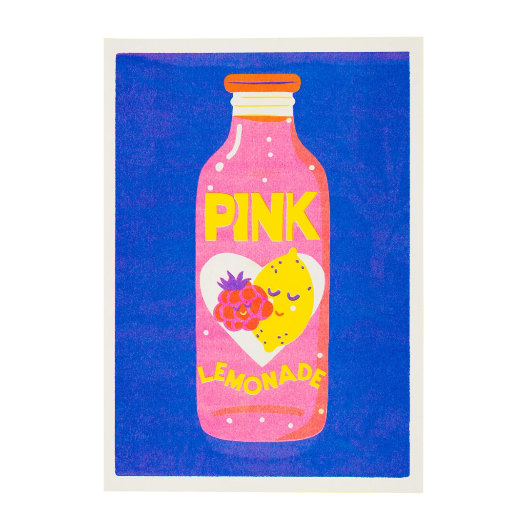 Pink Lemonade A4 Print
