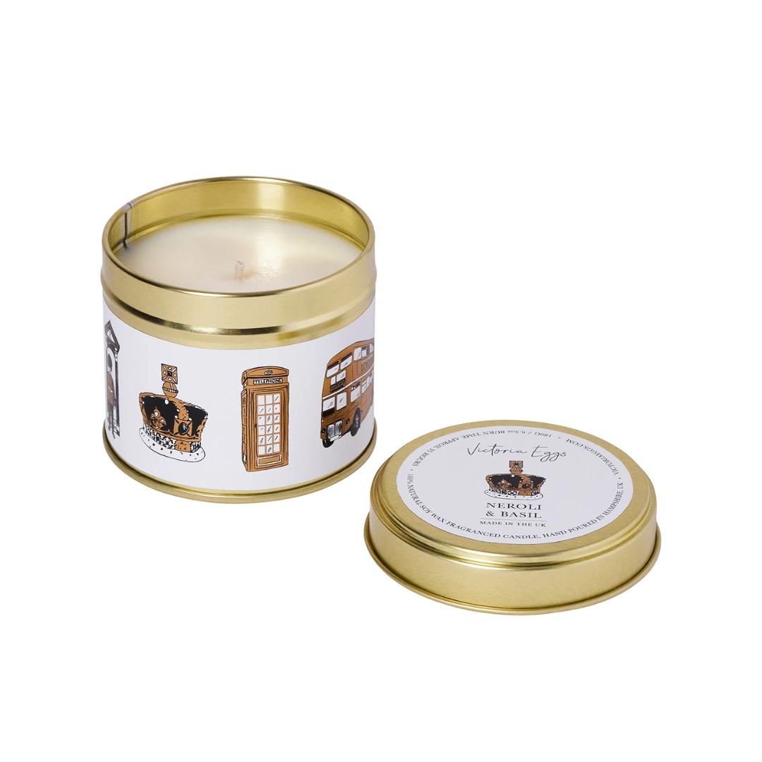 City of London Candle - Neroli & Basil