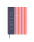 2026 Candy Stripe Diary  with playful striped cover for appointments and notes