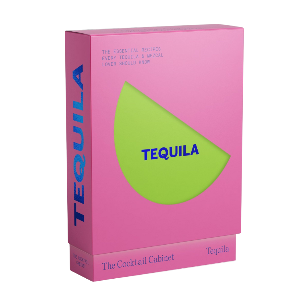 Pink recipe card deck box  titled &