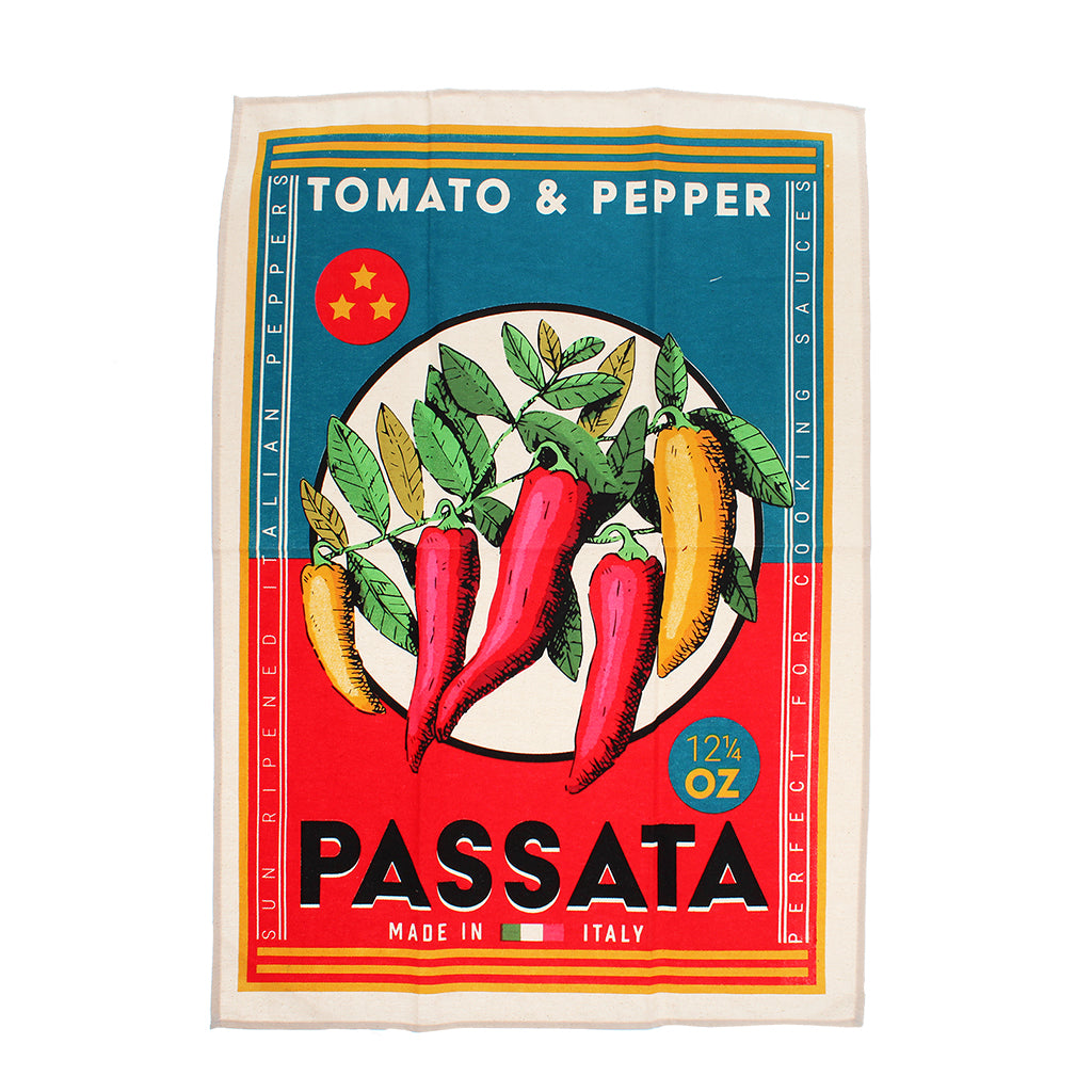 Vintage Passata tea Towel