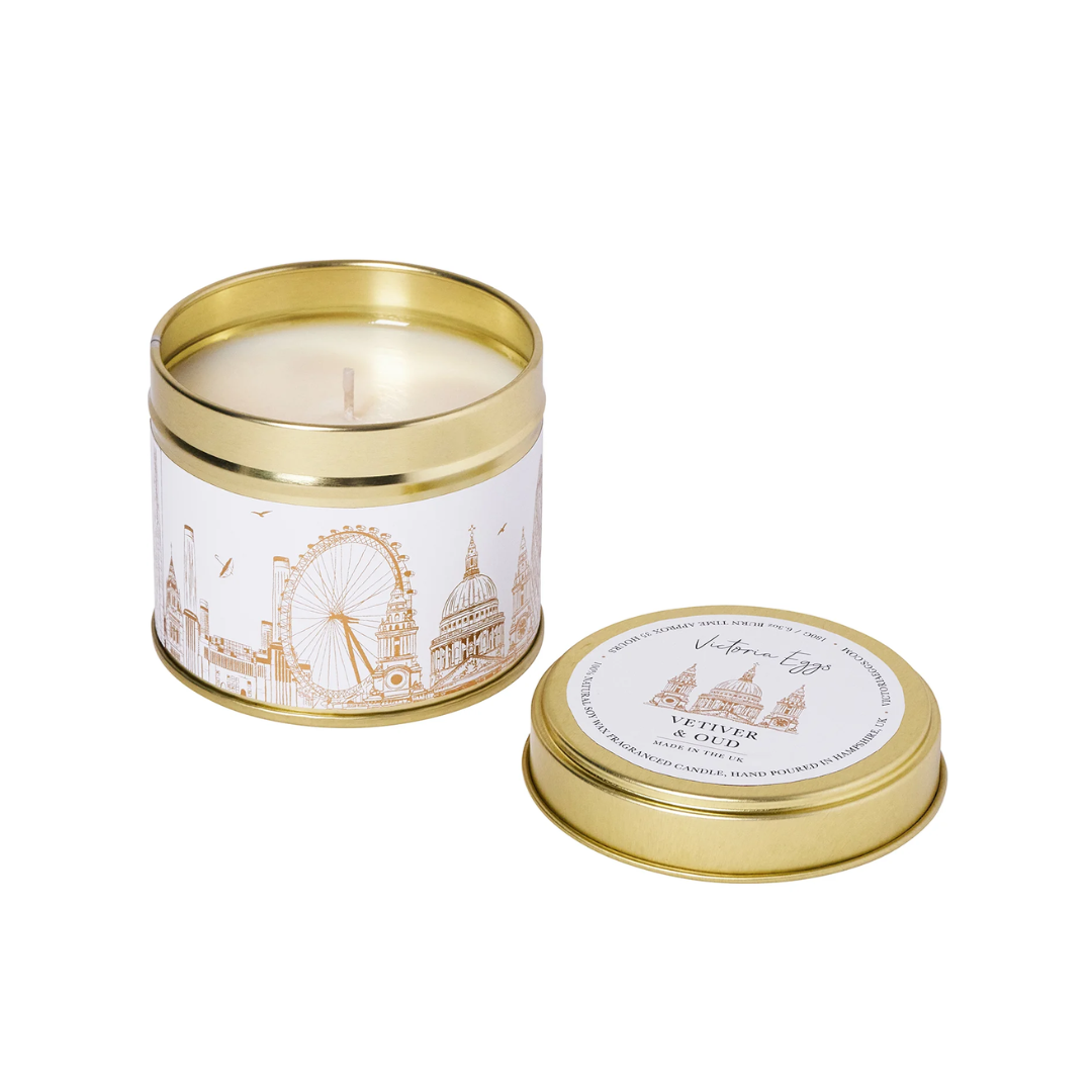 London Rooftops Candle - Vetiver & Oud