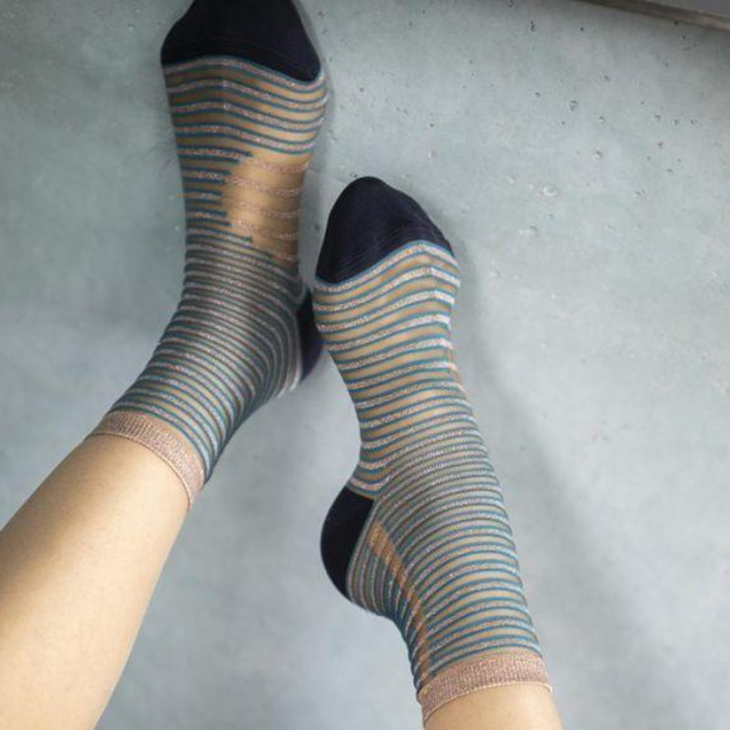 Notting Hill Blue Socks