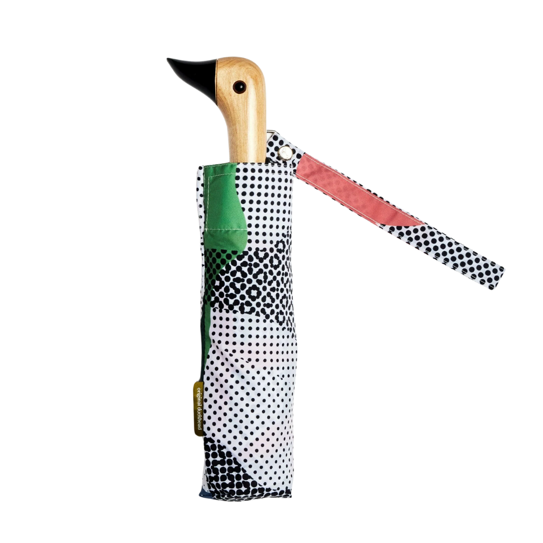 Dots Duck Compact Umbrella