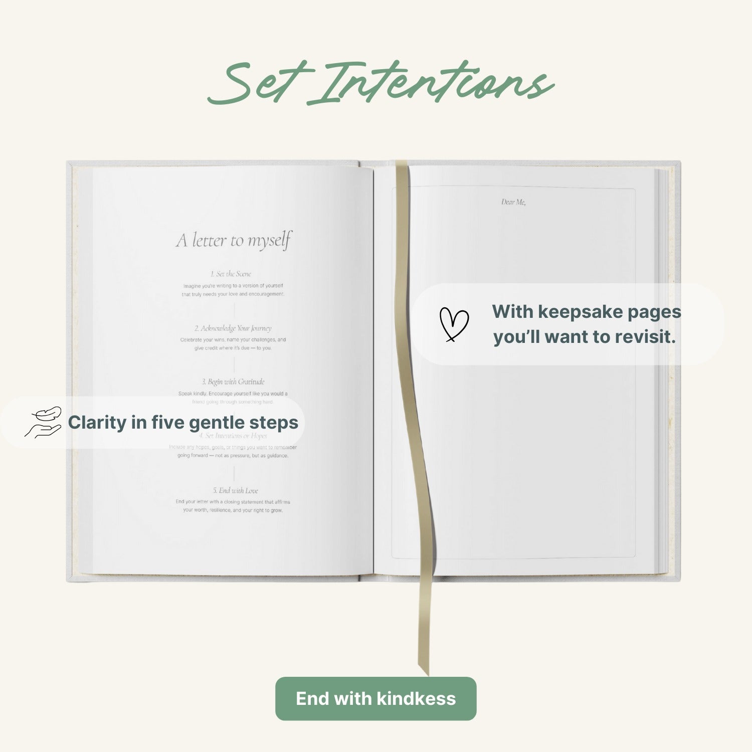 Red &amp; Pink Stripes Wellness Journal
