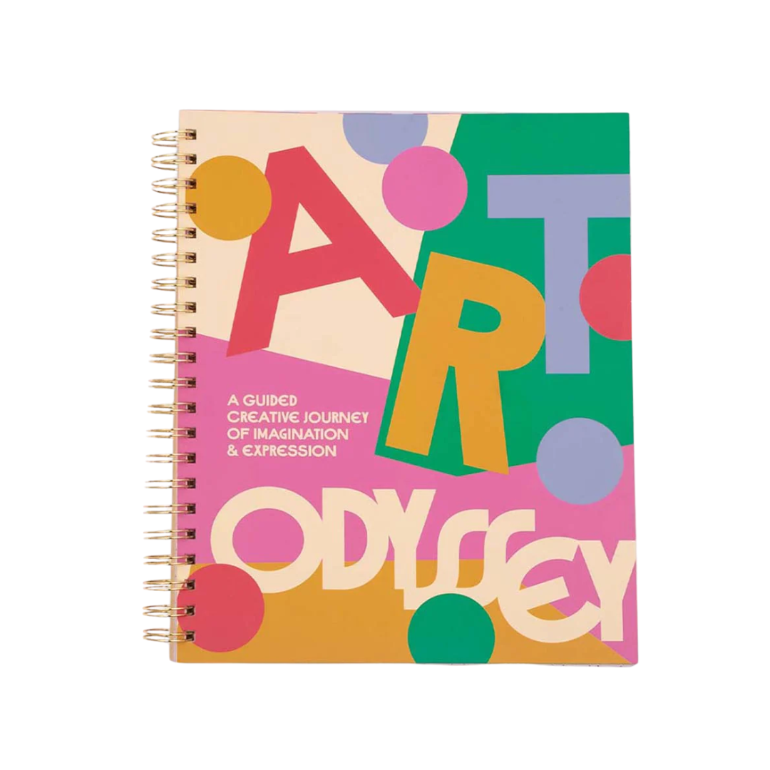 Art Odyssey: A Guided Creative Journal Of Imagination And Expression