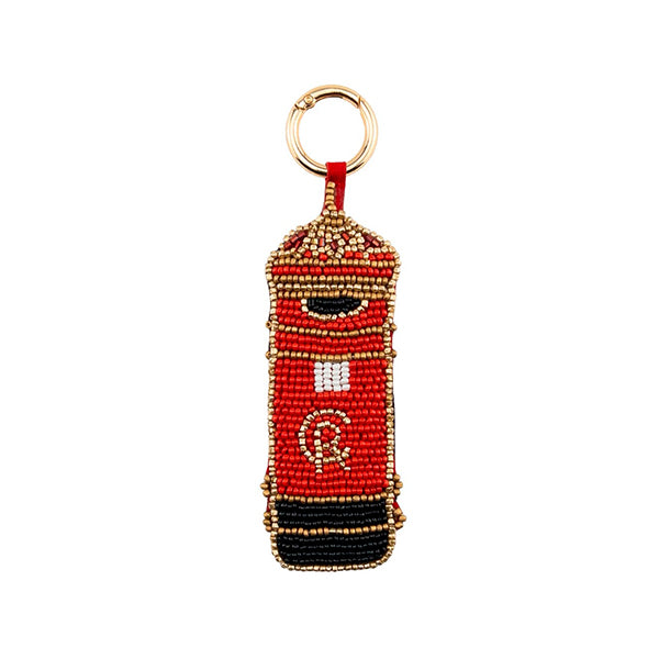 London Beaded Bag Charm
