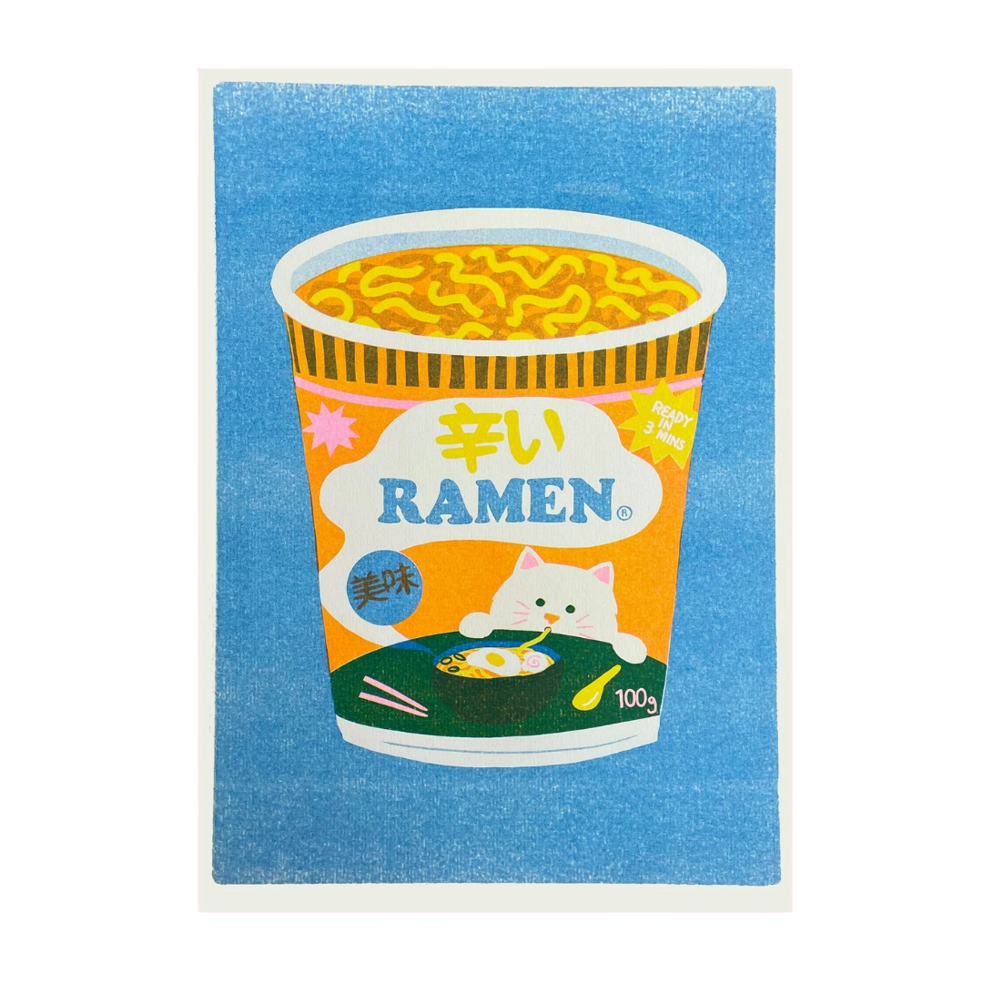 Ramen A4 Print