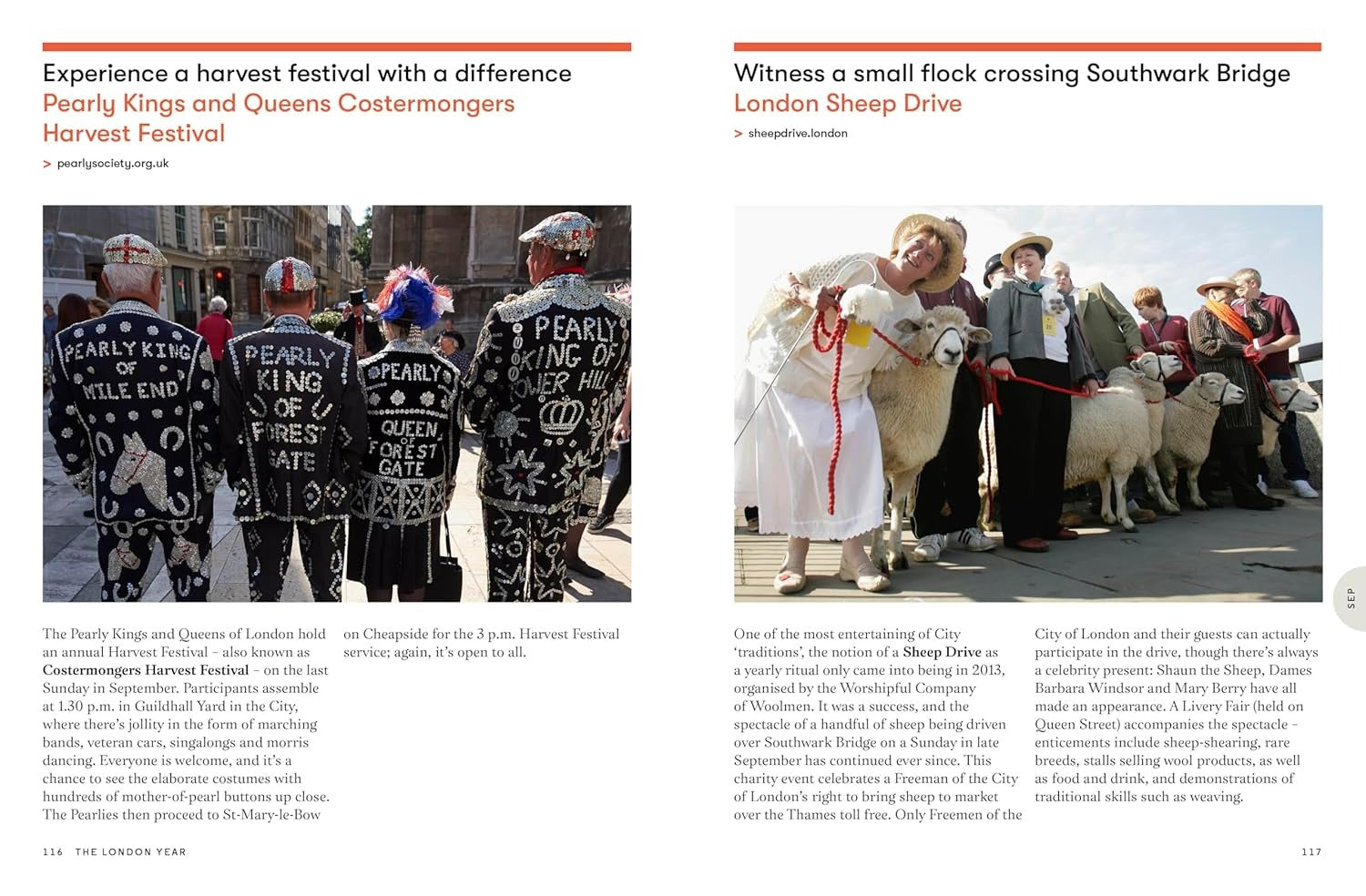 The London Year - What To Do and When