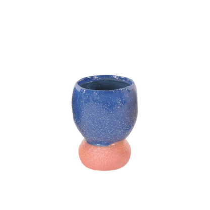 Assorted Joyful Colours Small Ceramic Flower Pot