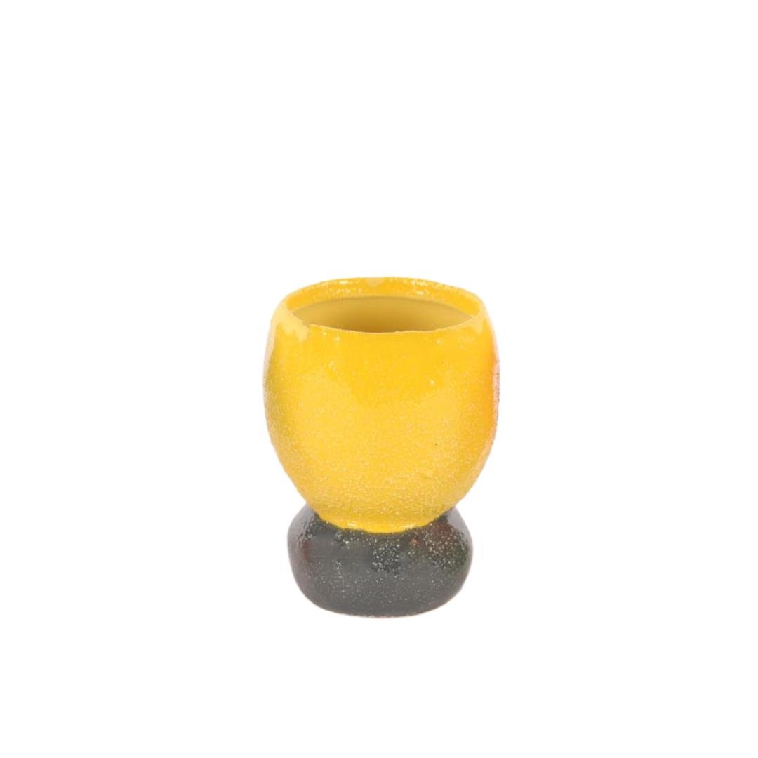Assorted Joyful Colours Small Ceramic Flower Pot