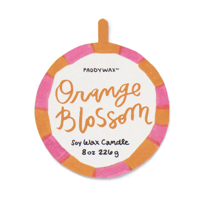 Sun Ceramic Soy Wax Candle - Orange Blossom