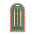 A Dopo Set of 3 Pens Flower, Stripe, Lemons