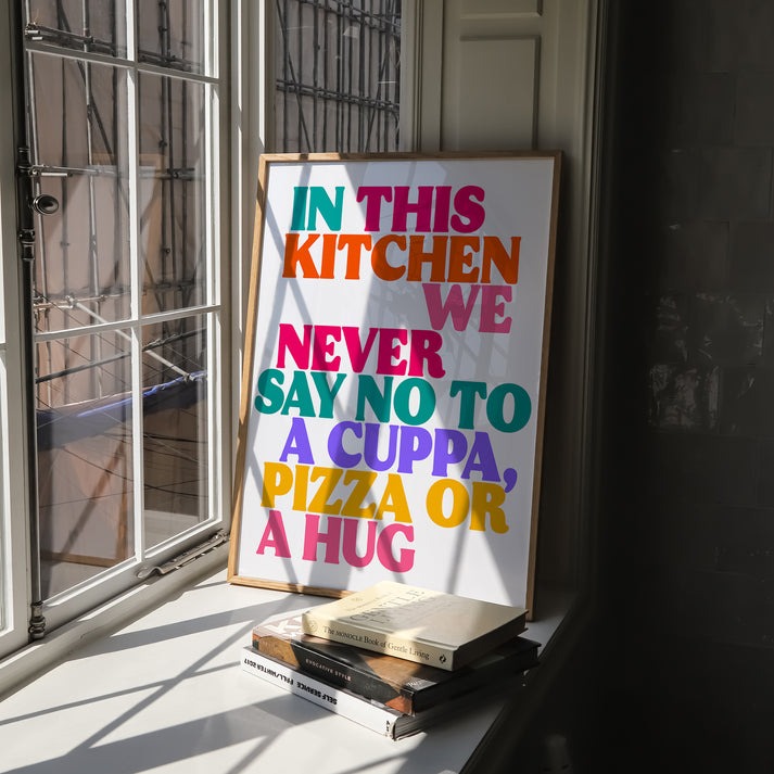In This Kitchen Unframed Print