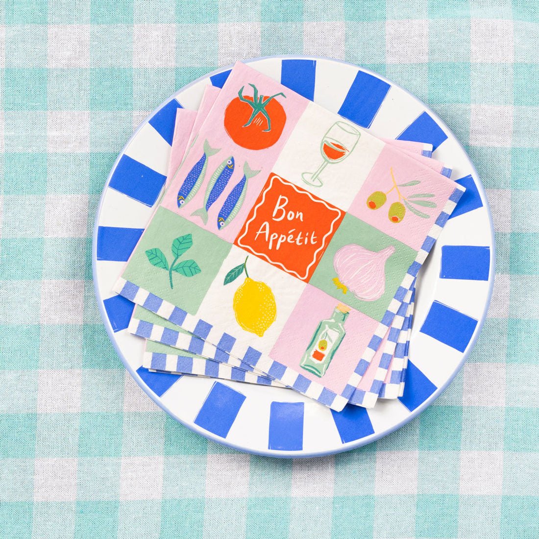 Bon Appetit Napkin 20 Pack