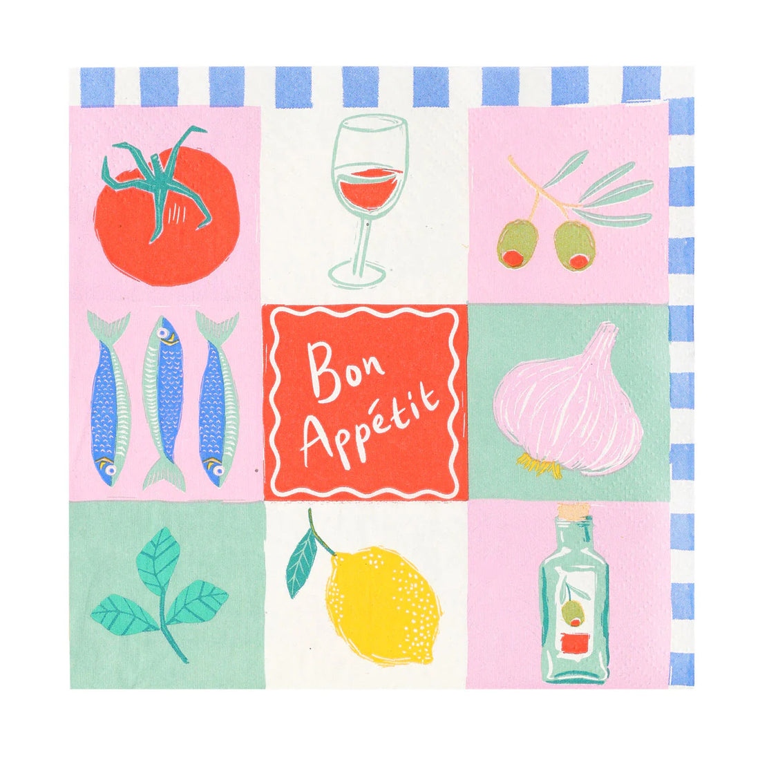 Bon Appetit Napkin 20 Pack