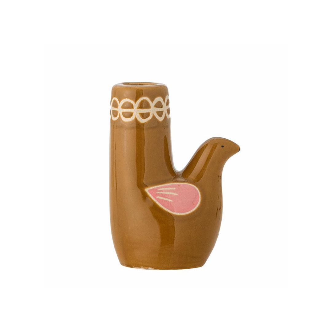 Trudy Brown Candle Holder 