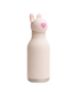 Bestie Kids Water Bottle Bunny design – pink leakproof insulated bottle with cute bunny silicone lid