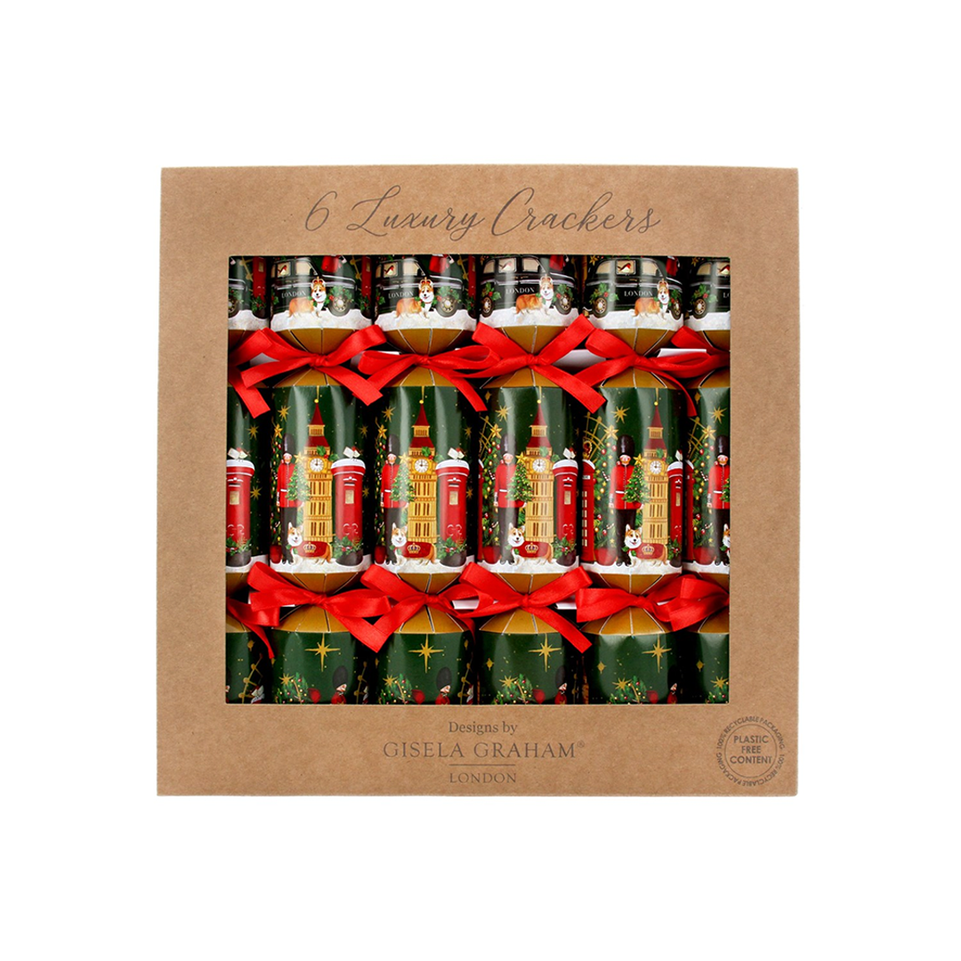 Luxury Christmas Cracker Box with mini essentials including silver animal-shaped bottle openers, stainless steel nail clippers, precision tweezers, mini playing cards, and keychain attachments, perfect for festive gifting and travel.