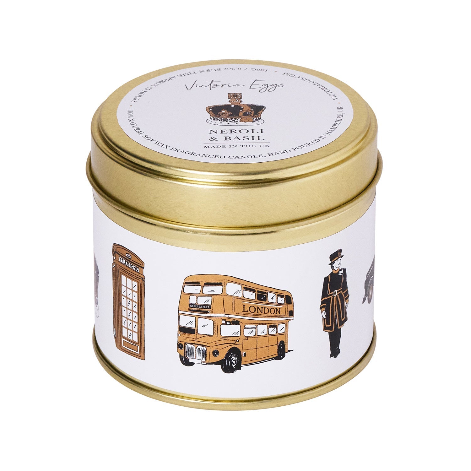 City of London Candle - Neroli &amp; Basil