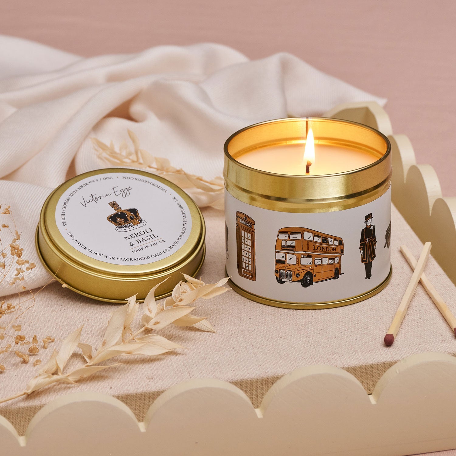 City of London Candle - Neroli &amp; Basil