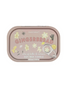 Bistro Tin Candle 4.5 oz / 127g in hand-illustrated vintage-inspired tin with dual wicks.