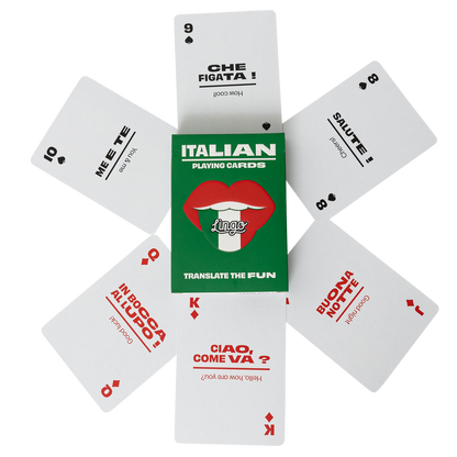 Italian Lingo Playing Cards