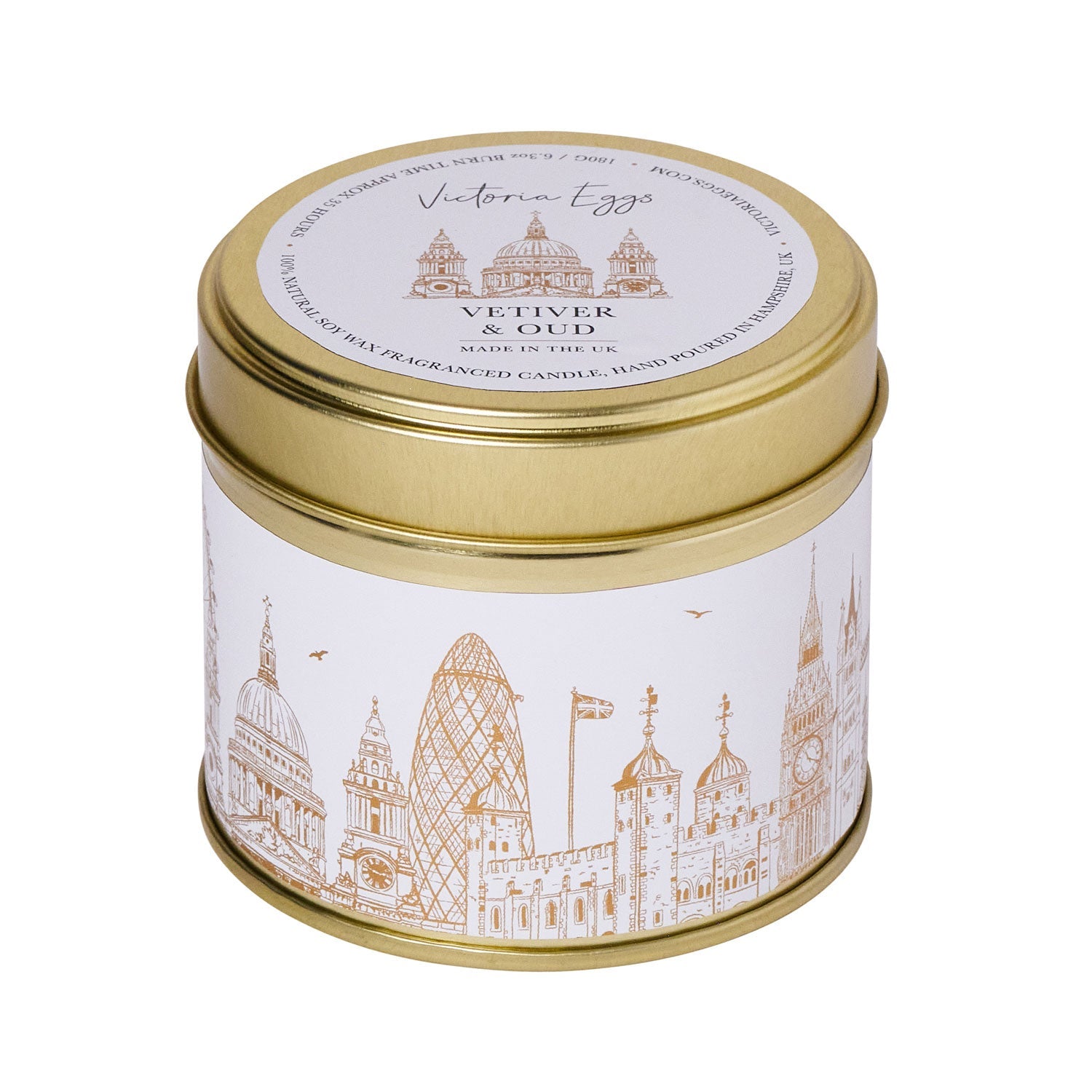 London Rooftops Candle - Vetiver &amp; Oud