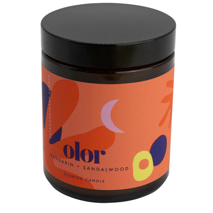Mandarin &amp; Sandalwood Jar Candle