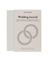 Moleskine Wedding Journal with hardcover, elastic closure, two ribbon bookmarks, expandable inner pocket, 400 pages of ivory acid-free paper, and themed stickers for customization
