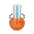 Orange Ball Modernist Ceramic Decorative Vase