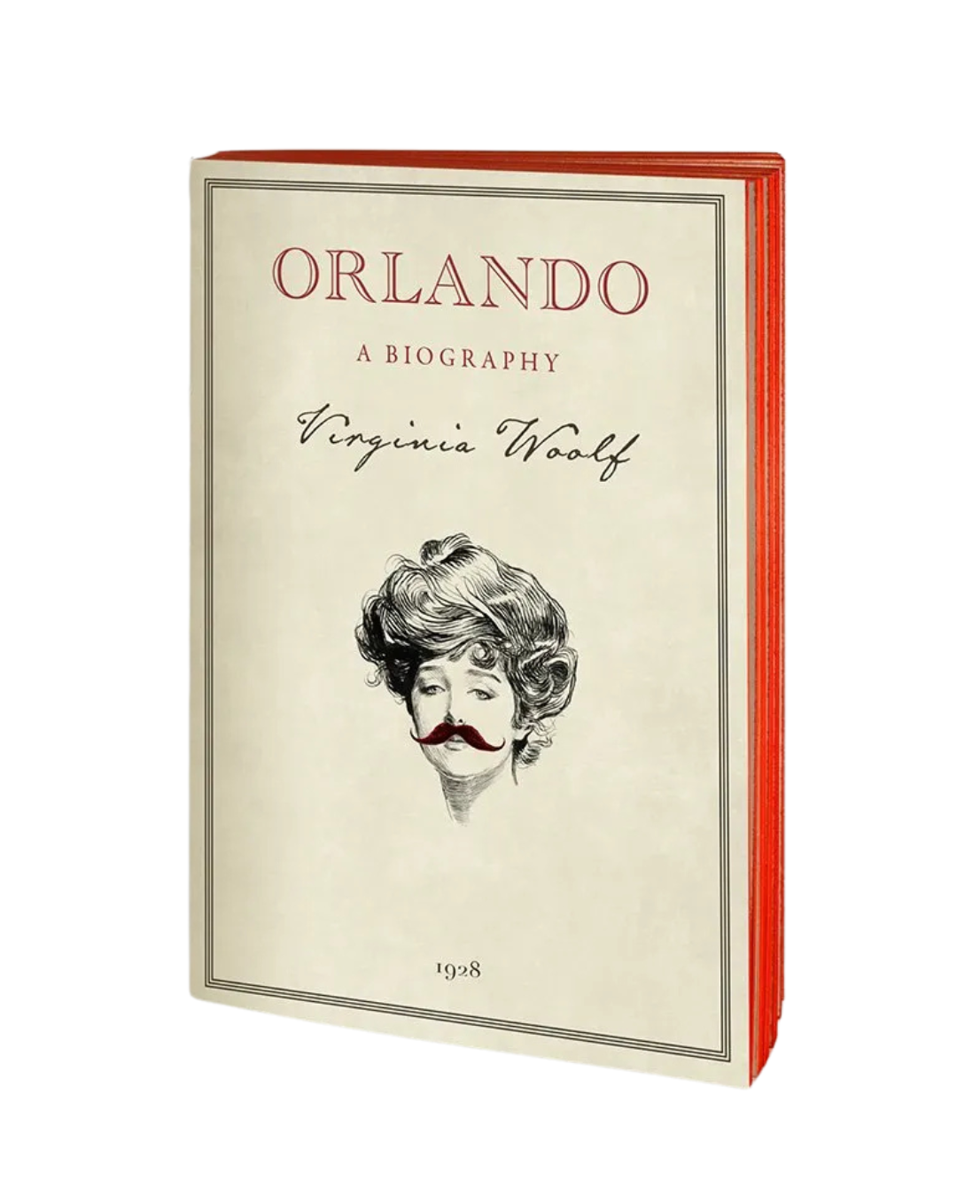 Orlando Handmade Notebook – Libri Muti Collection with plain pages and hand-coloured edge