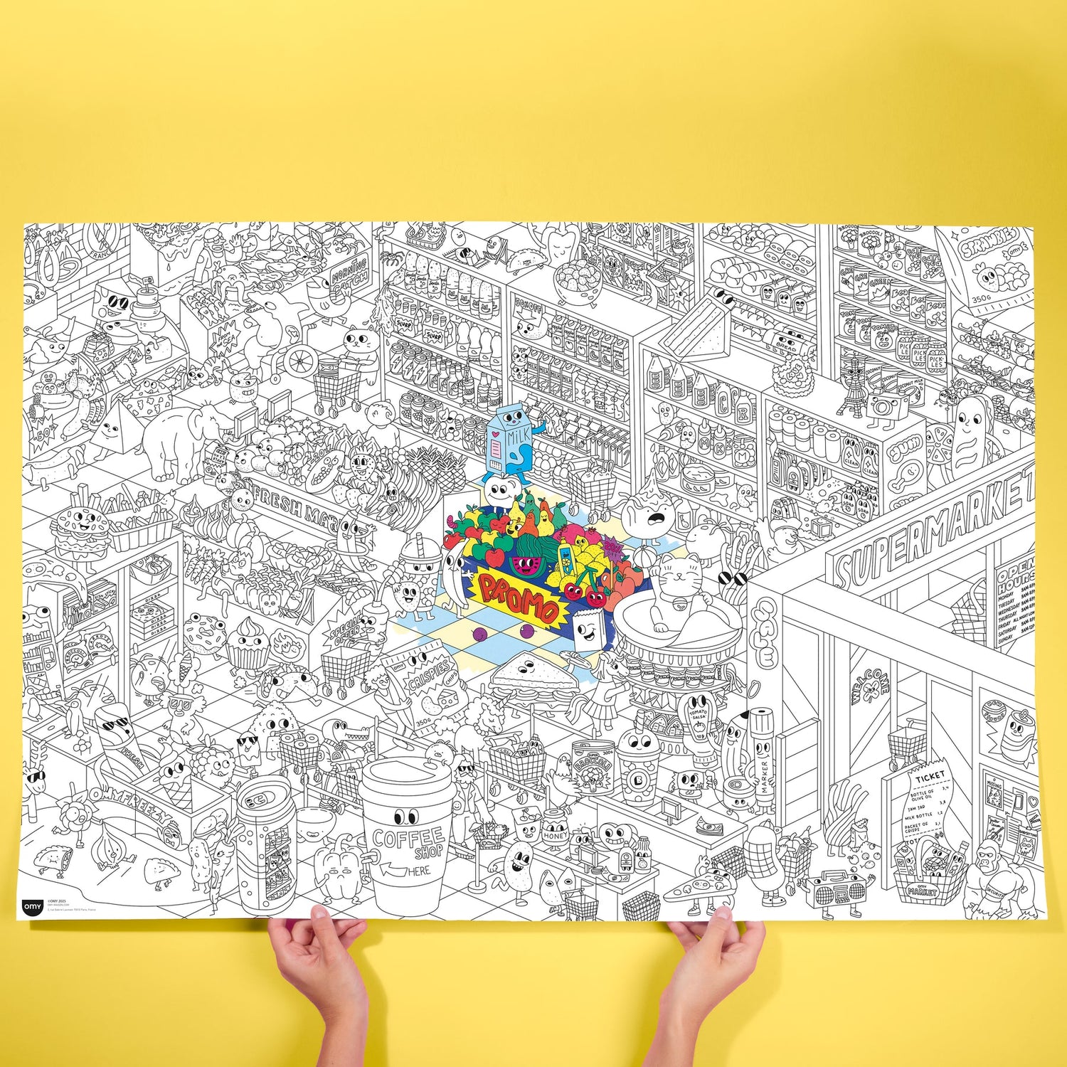 Giant Coloring Posters
