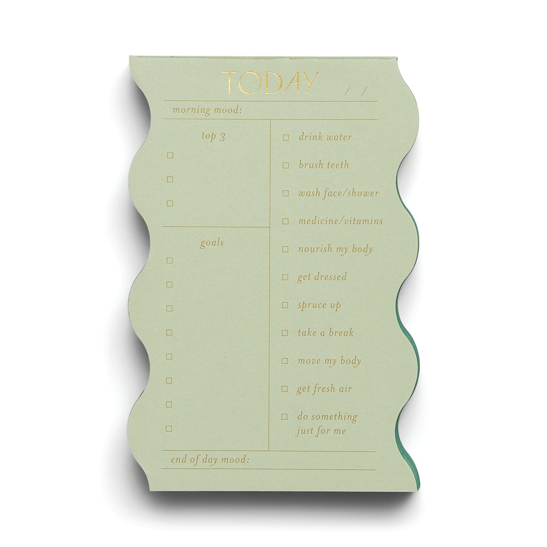 Wavy Daily Notepads