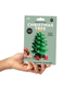 Paper Christmas Tree Kit with pre-cut pieces and decorations