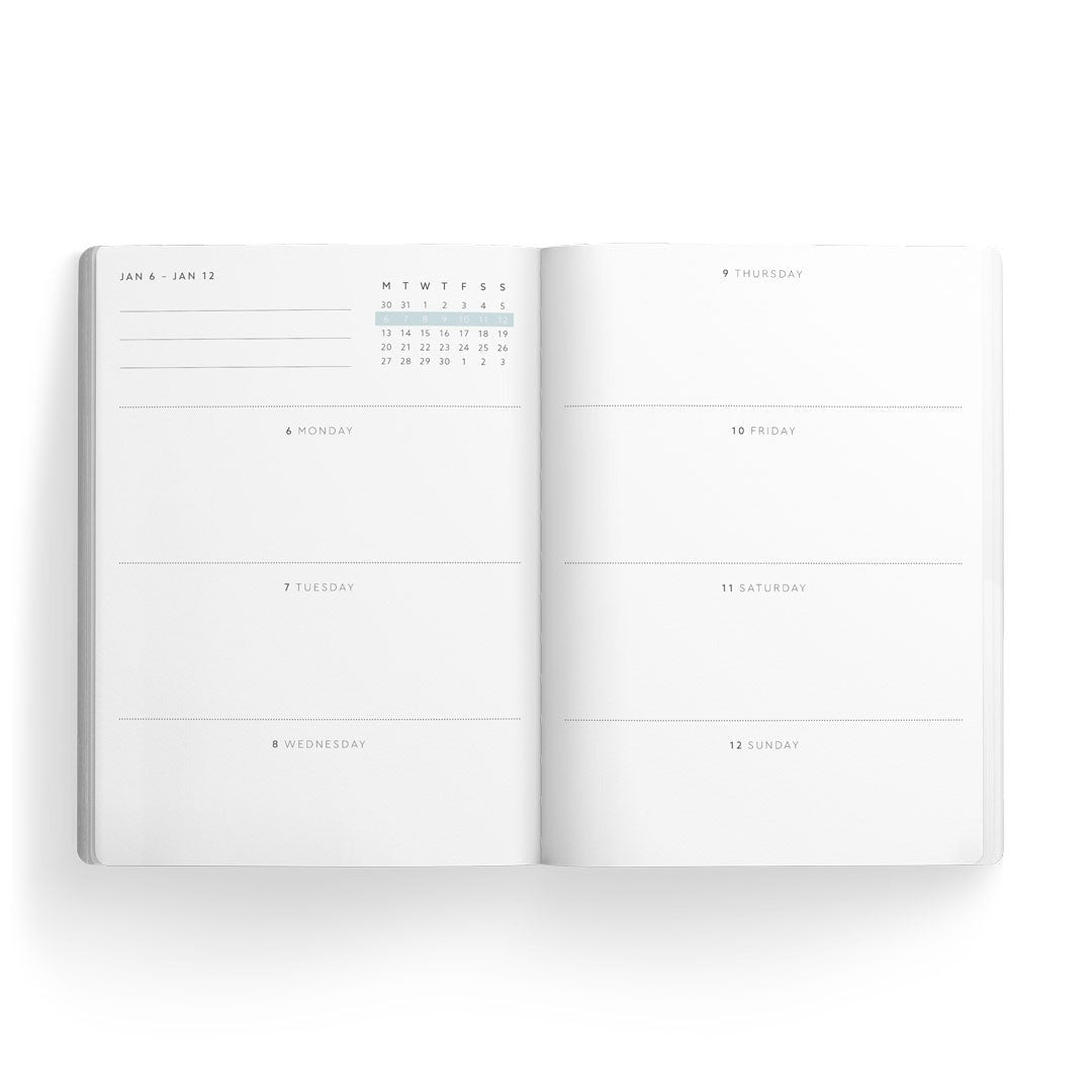 Neon Floral Coral Jungle Premium A6