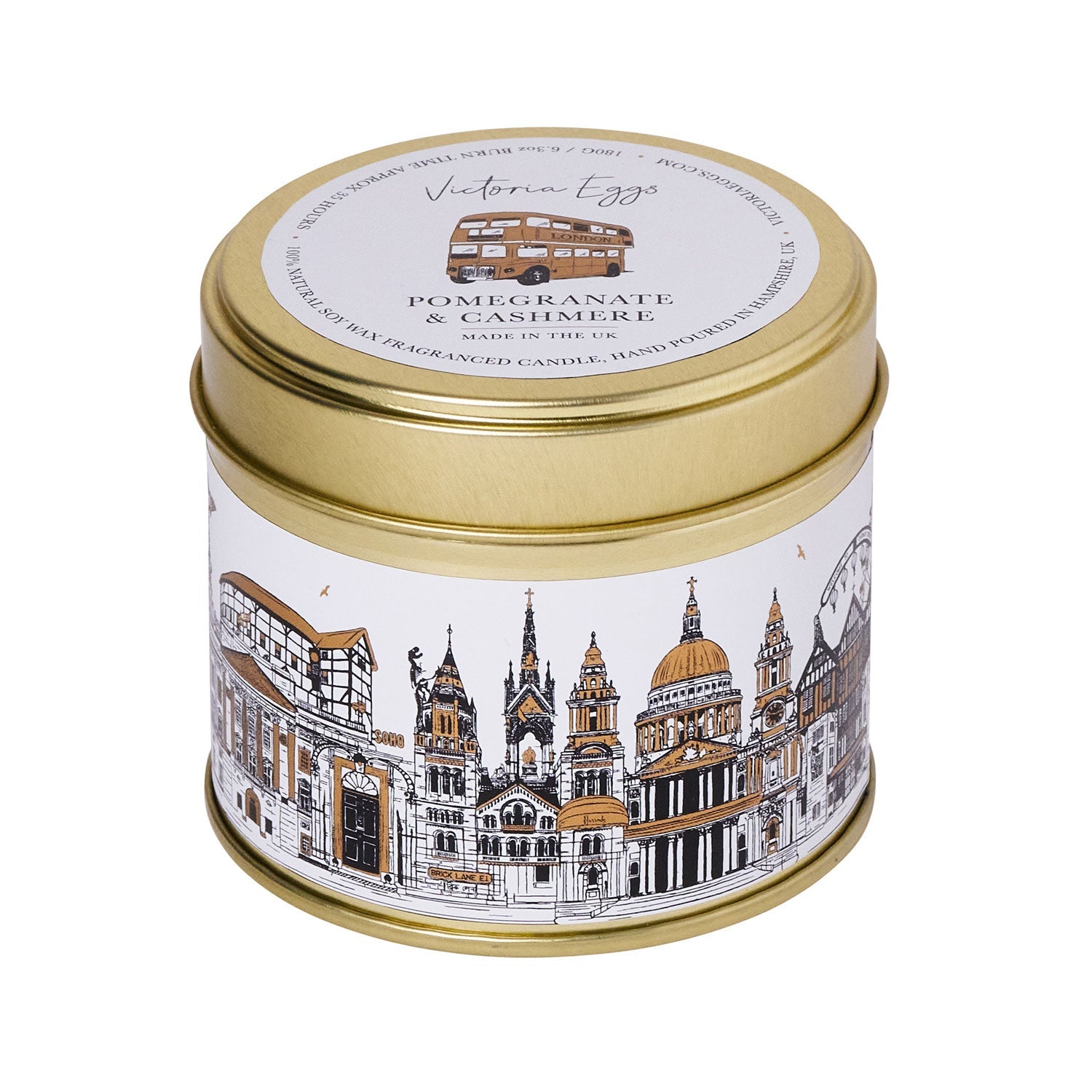 Quintessentially London Candle - Pomegranate &amp; Cashmere