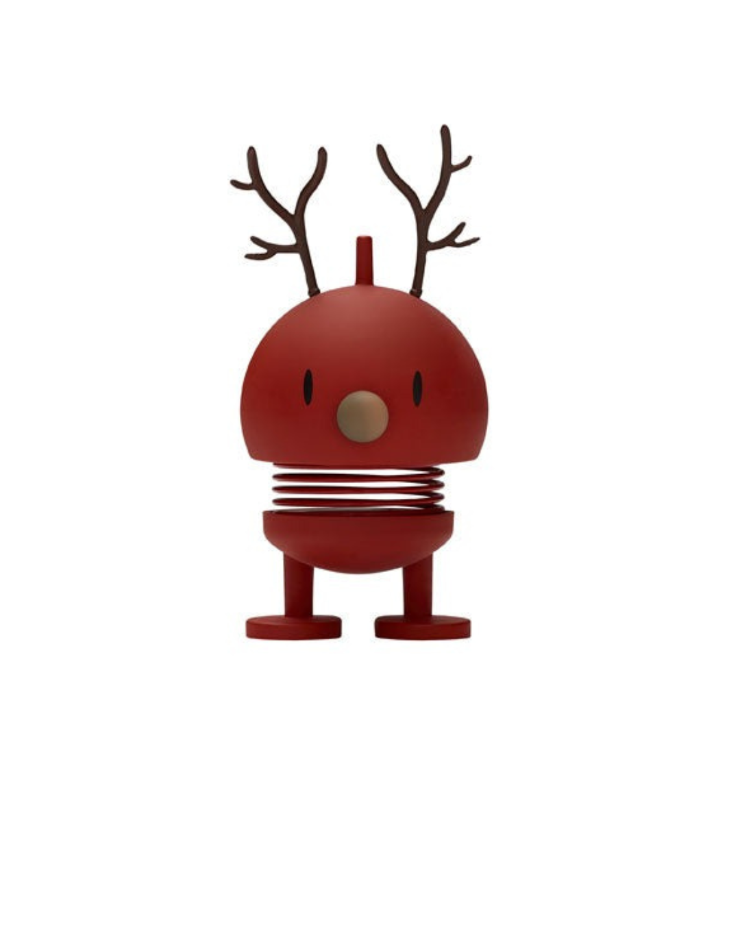 Christmas Hoptimist Bumble Reindeer design – adorable brown reindeer figurine with antlers and festive charm
