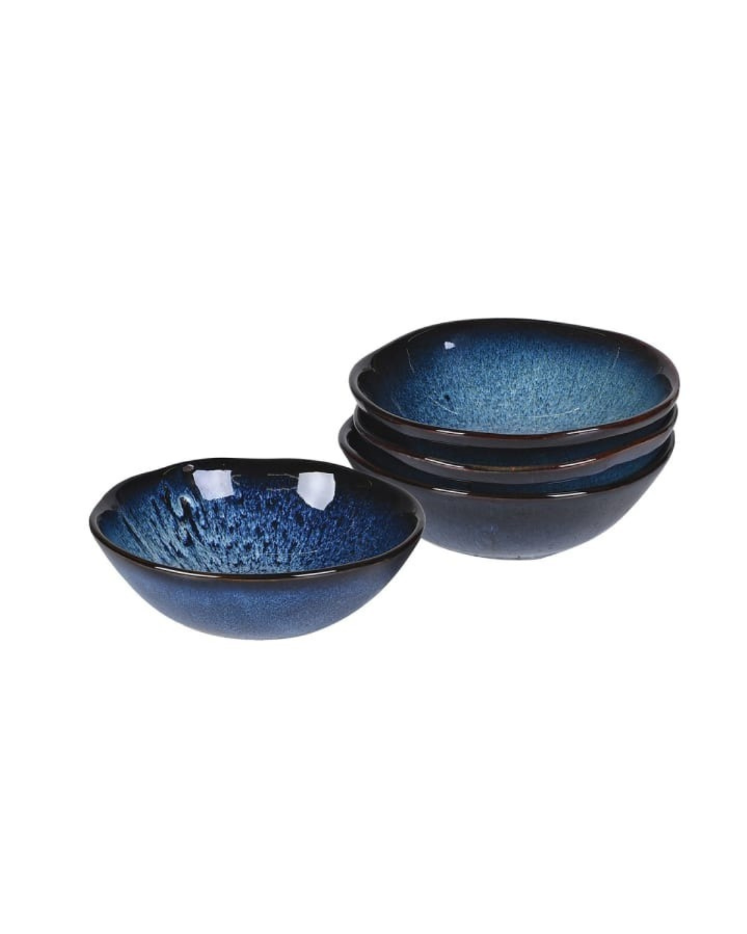 Blue porcelain Rydal Bowl – elegant serving dish for snacks, nibbles, and home décor centerpiece.