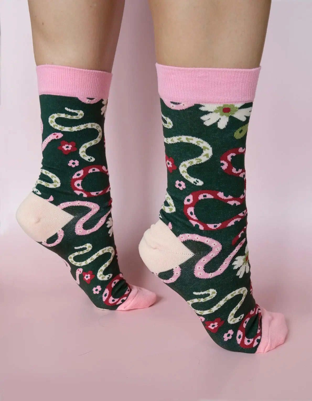 Snakes Cotton Crew socks