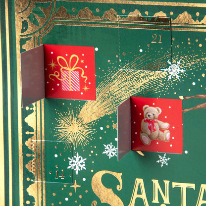 Close-ip of the Santa&