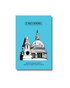 Pocket-sized St Paul’s A6 notebook with premium 150gsm paper and illustration of St Paul’s Cathedral