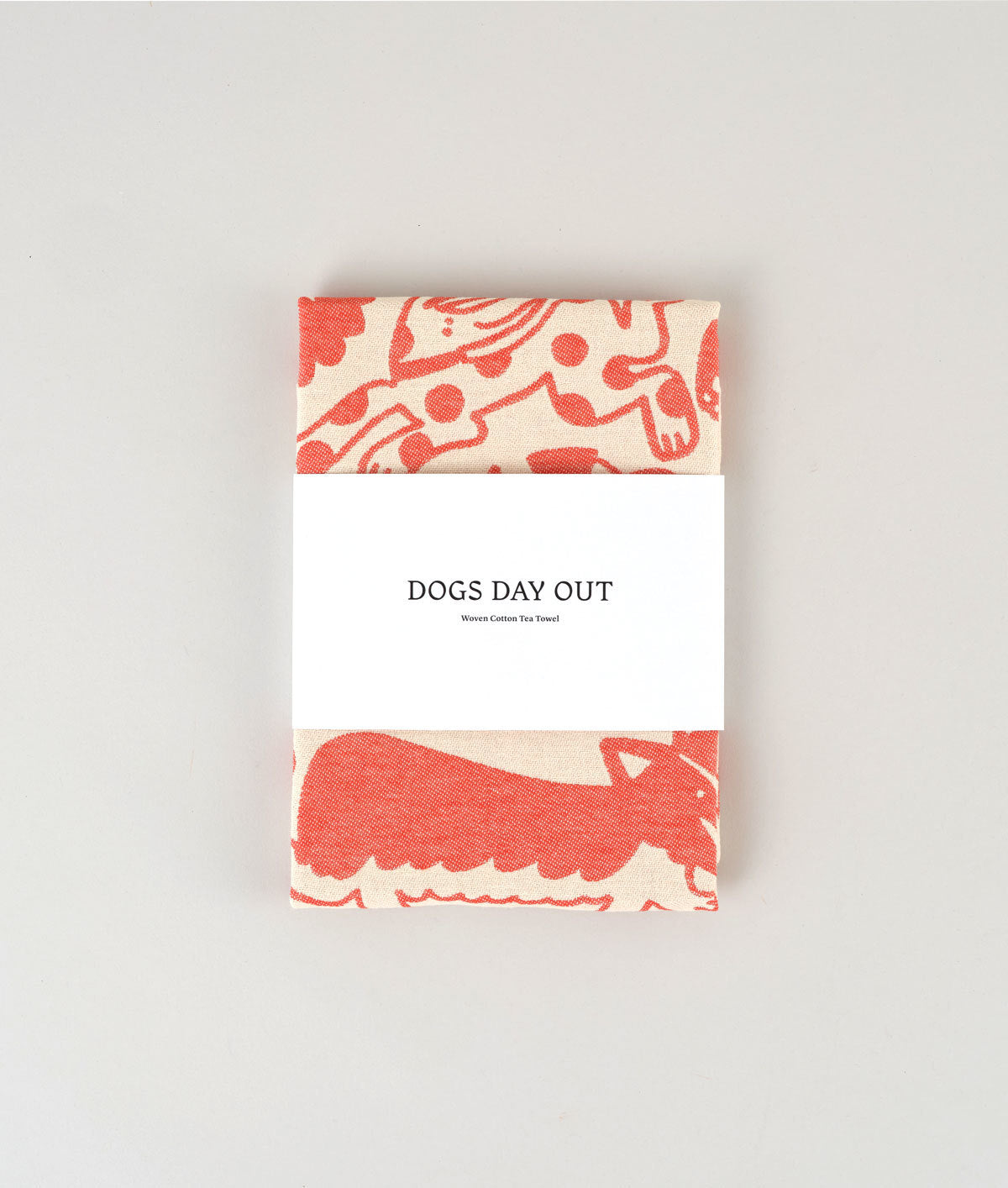 Dogs Day Out Tea Towel