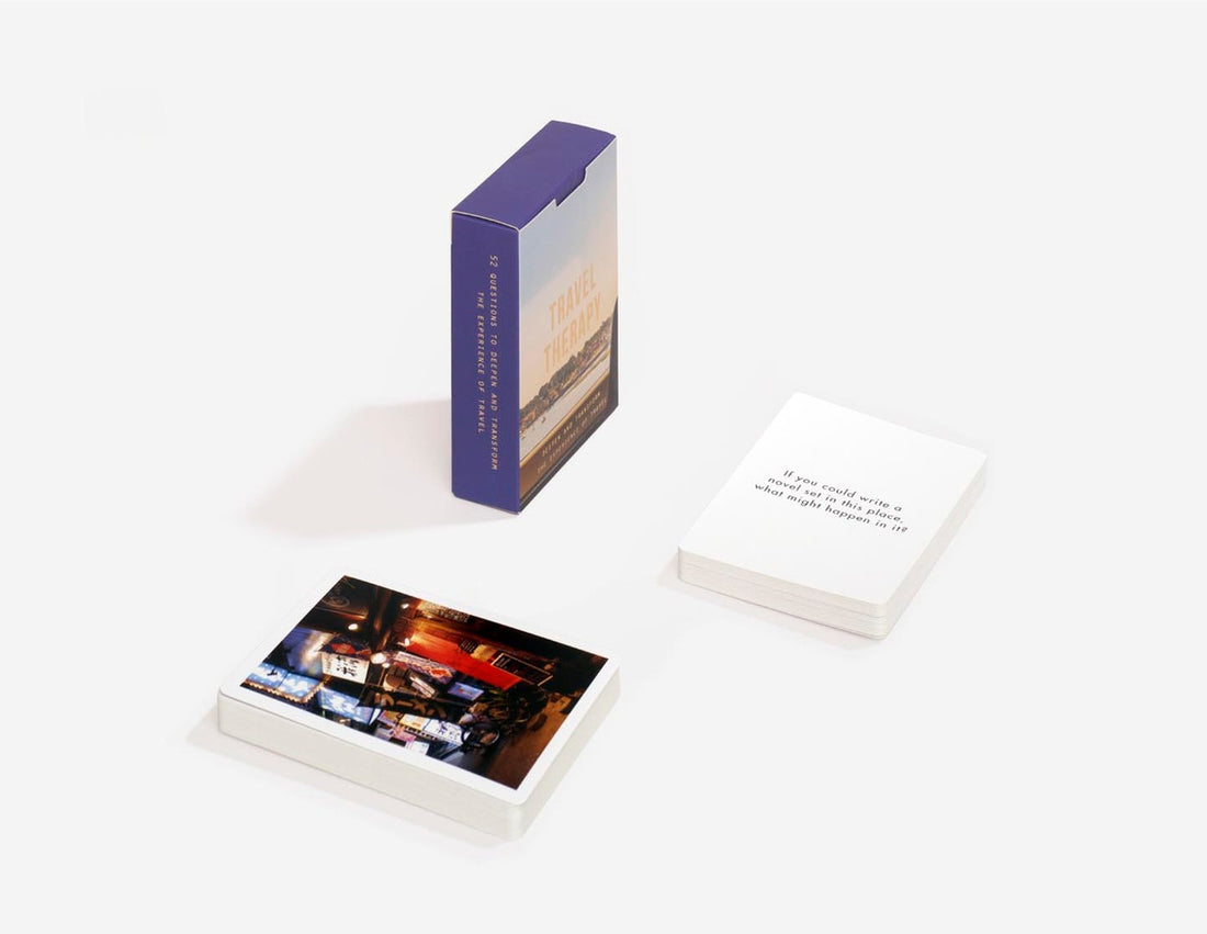 Set of 52 Travel Therapy Cards to Enrich Your Journey